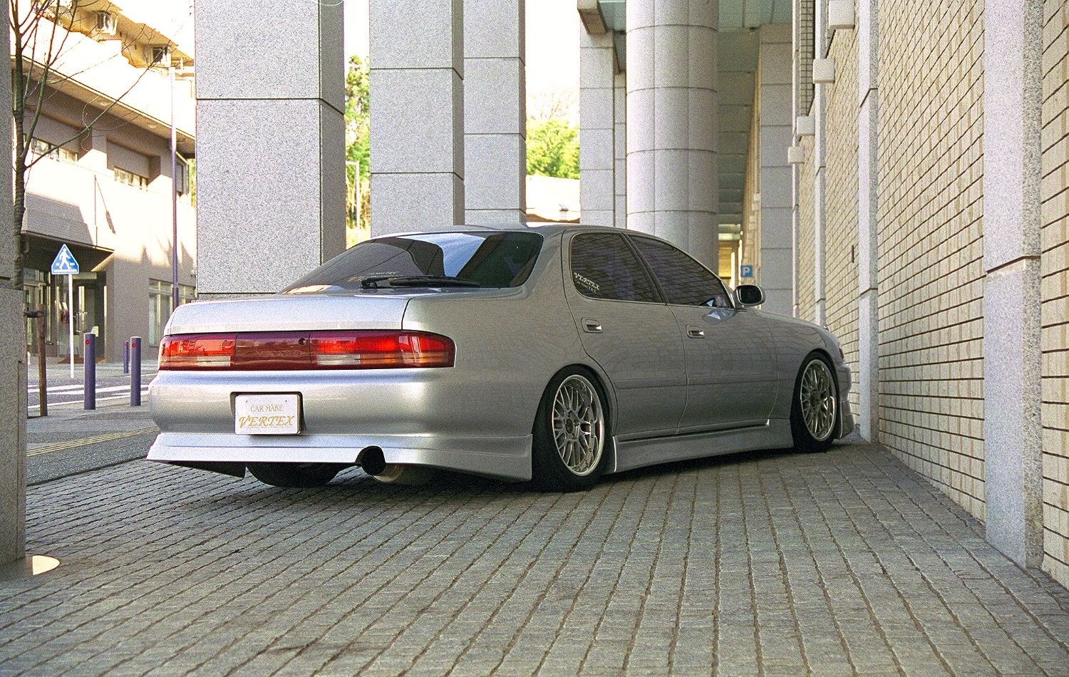 lippy☆ Vertex Rear Lip for 1992-1996 Toyota JZX90 Cresta - Vertex USA