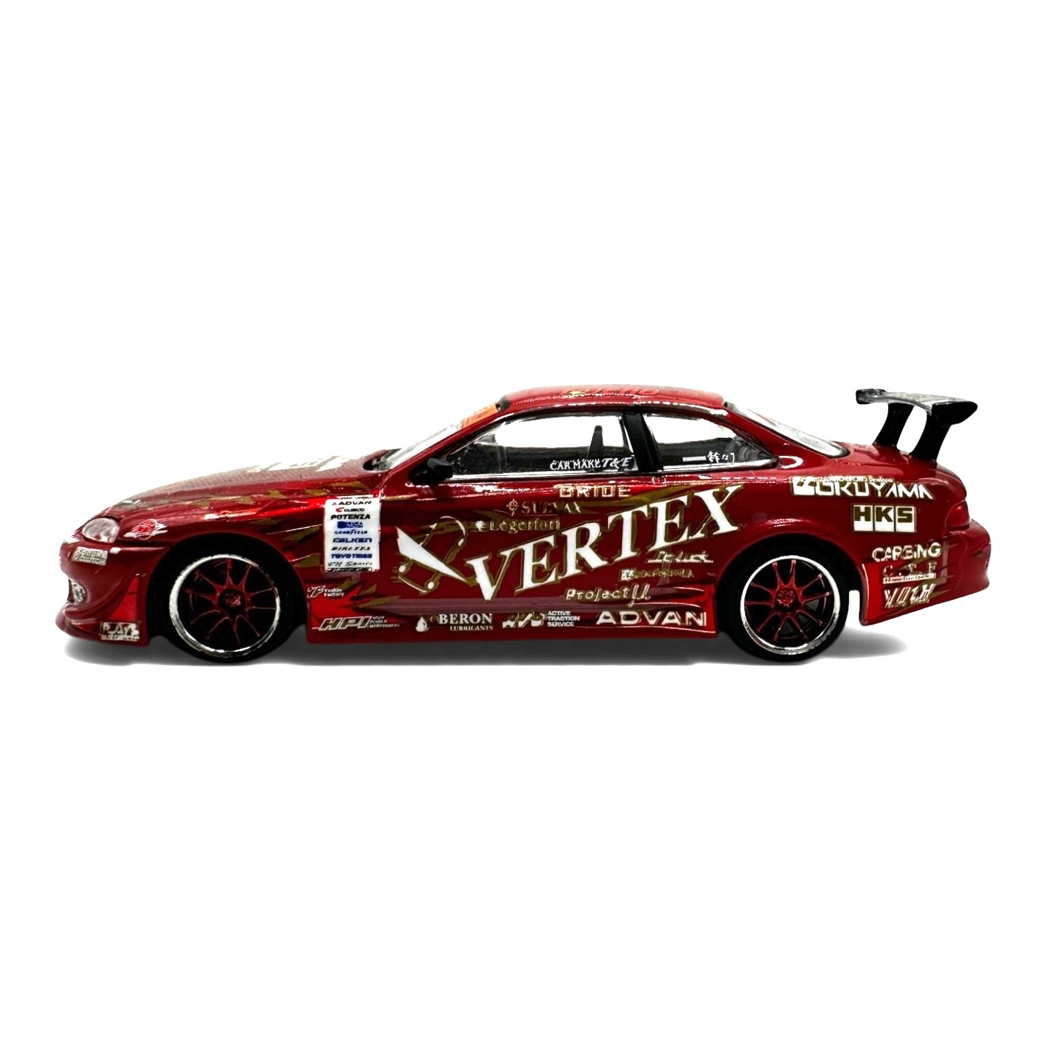 The Tarmac Works x Vertex Ridge TE3005 Toyota JZZ30 Soarer (Red