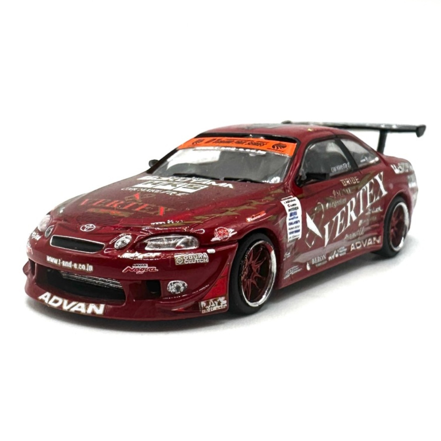 The Tarmac Works x Vertex Ridge TE3005 Toyota JZZ30 Soarer (Red