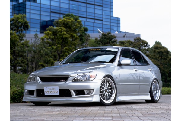 Vertex Aero Kit (Front Bumper for 30mm Intercooler Clearance, Side Skirts, Rear Lip) for 2000-2005 Toyota XE10 Altezza/Lexus IS