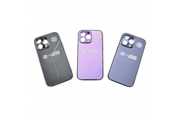 Vertex iPhone 15 Case; Purple
