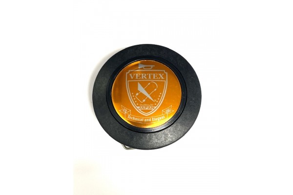 Vertex Shield Horn Button (Gold)