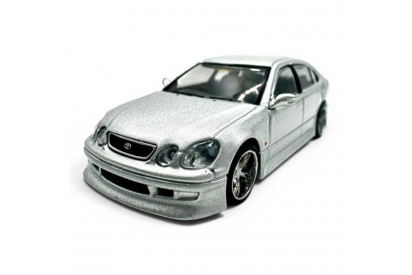 Tarmac Works x Vertex Toyota JZS161 Aristo; Silver