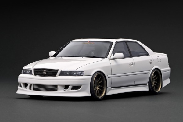 Ignition Model Vertex JZX100 Chaser 1/18th Scale Car Model (White)