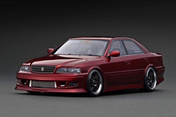 Ignition Model Vertex JZX100 Chaser 1/18th Scale Car Model (Red Metallic)