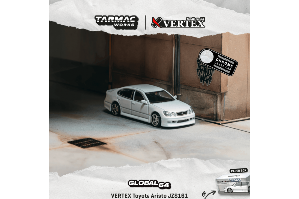 Tarmac Works x Vertex Toyota JZS161 Aristo; White