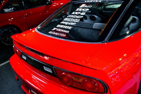 Ridge Rear Spoiler for 1989-1994 Nissan RS13 180SX/240SX
