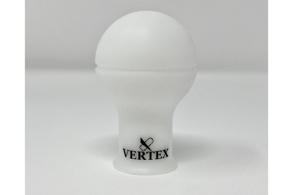 Vertex Monochrome Shift Knob *White with Black Logo* 